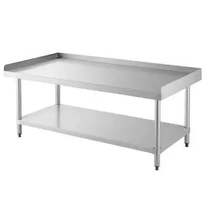 Falcon Food Service 72" x 30" 18 Gauge Stainless Steel Equipment Stand - ES-3072