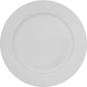 Botticelli Bright White Ware 8" Porcelain Plate - 3 Doz