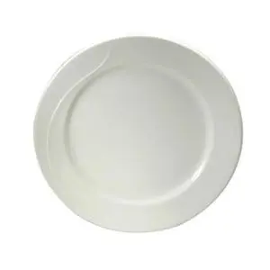Eclipse Bone White 9.75" Porcelain Dinner Plate - 2 Doz