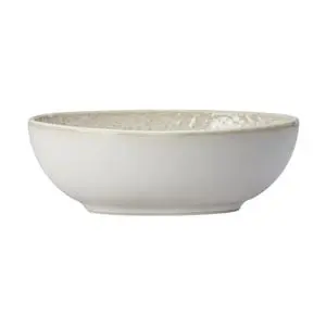 Oneida Knit White Body 3 oz Porcelain Oval Bowl - 6 Doz - L6800000753