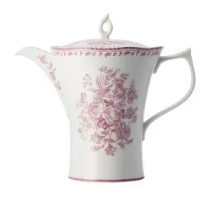 Oneida Lancaster Warm White 26 oz Porcelain Teapot - 1 Doz - L6703052861