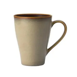 Rustic Sama 9 oz Two-Tone Porcelain Coffee Mug - 3 Doz