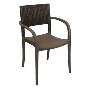 Grosfillex Java Resin Indoor/Outdoor Stacking Armchair - 16 Per Set - UT926037