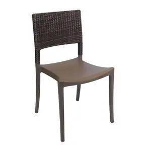 Grosfillex Java Resin Indoor/Outdoor Stacking Chair - 16 Per Set - UT925037