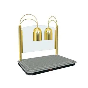 Hatco Countertop Decorative Carving Station w/ 2 Heat Lamps - DCSB400-3624-2