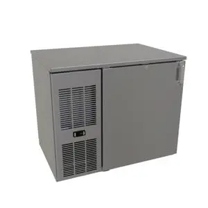 Glastender 36"x26" Stainless Steel Pass-Thru Back Bar Cooler - CP1FL36