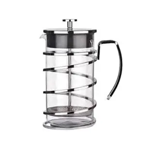 Libbey 17 oz French Press w/ Stainless Steel Frame & Glass Carafe - 73590