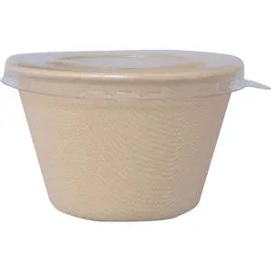 International Tableware, Inc Microwaveable Sugar Cane 4 oz. Portion Cup without Lid - TG-B-4
