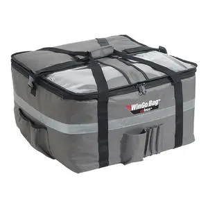 Winco 22"W x 22"D x 12"H WinGo Premium Insulated Catering Bag - BGCB-2212