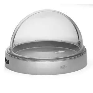 TableCraft 3.5 Qt. Round 20" Dia. Cold Serving Base w/ Dome Lid - CW40166