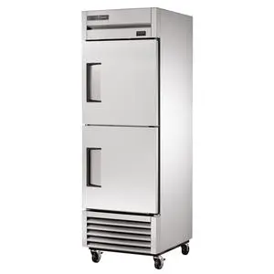 True 27" One-Section Reach-In Refrigerator w/ 3 Shelves - 115V - T-23-2-HC