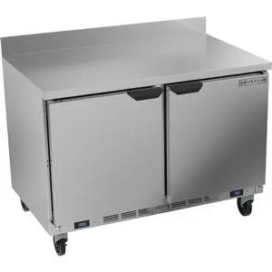 Beverage Air WTFR48AHC 48" Wide Dual Temp Two Section Worktop Refrigerator/Freezer