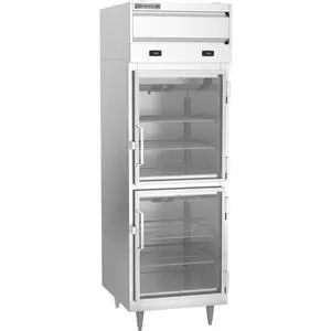 Beverage Air PRF12-12HC-1HG 18 CuFt Two Door Dual Temp Reach In Refrigerator Freezer