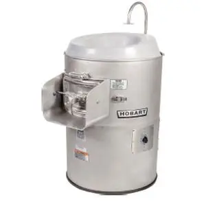 Hobart 6430-3 30-33lb Capacity Electric Belt Drive Vegetable Potato Peeler