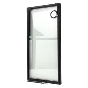 True 950764 OEM Freezer Replacement Left Hand Black Frame Glass Door