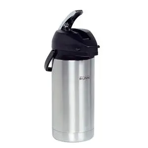 Bunn 36725.0100 3.8L 128 oz. Lever Action Coffee Airpot - Case of 6