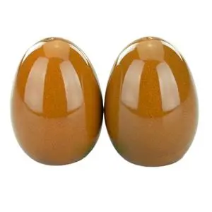 International Tableware, Inc LU-101-TA Luna Terracotta Stoneware Salt & Pepper Set - 2 Doz