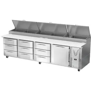 Victory Refrigeration Refrigerated Prep Tables