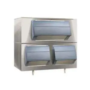 Follett SG3900-72 72" Double Door Upright Ice Bin w/ 3940 lb. Storage Capacity