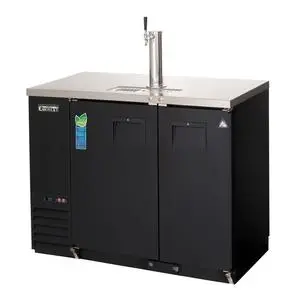 Everest Refrigeration EBDS2-BB-24 49" Wide Two Section Back Bar Direct Draw Keg Cooler
