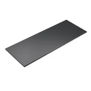 Cal-Mil 1435-1232-96 Midnight Bamboo 32" x 12" Rectangular Display Shelf - 3 Each