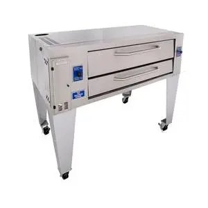 Bakers Pride Pizza Oven Super Deck Gas Single Deck Oven 60inW x 36inD - Y-600