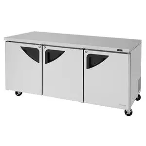 Turbo Air 72in Undercounter Stainless Cooler Commercial - 18.8 cu ft - TUR-72SD-N