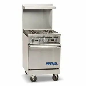 Imperial 24" Restaurant Range with 4 Gas Burners & Standard Oven - IR-4