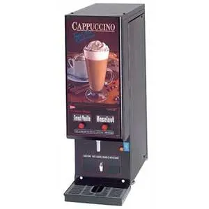 Grindmaster-Cecilware Compact Cappuccino Hot Chocolate Dispenser 2 Flavors - GB2CP