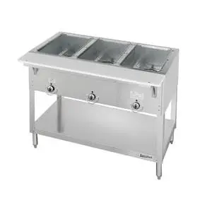 Duke Manufacturing Electric Aerohot 3 Compartment Steam Table Exposed Elements - E303