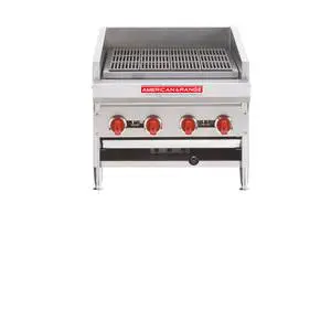 American Range 60" Countertop Adjustable Radiant Top Charbroiler - ADJ-60