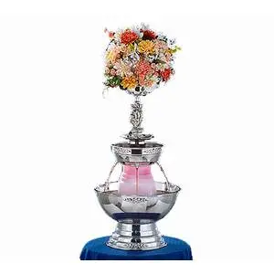 Apex Fountains Tropicana 3 Gallon Stainless Champagne Beverage Fountain - 4016-SS