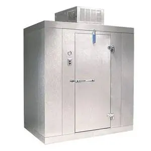Walk In Freezer 6x6 Indoor 7'7ft H w/ Floor & Refrigeration