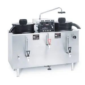 Bunn Twin 3 Gallon Automatic Electric Coffee Urn 120/208v/60/1-ph - 20500.0000