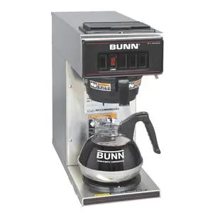 Bunn Coffee Maker with 1 Warmer Low Profile Pourover S/S Decor - 13300.0001