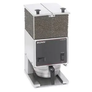 Bunn Coffee Bean Grinder Two 3lb Hoppers Low Profile - 26800.0000