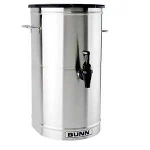 Bunn Iced Tea/Coffee Dispenser 4 Gallon Urn w/ Solid Lid - 34100.0000