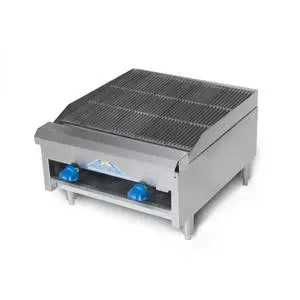 Comstock Castle 18" Radiant Charbroiler Counter Top Gas Char Grill - ERB18
