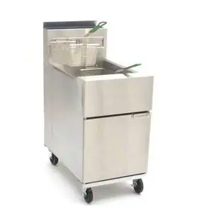 Frymaster Dean 50lb Gas Deep Fryer w/ 6" Adjustable Legs 120,000 BTUs - SR152G