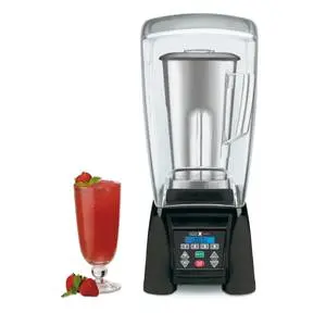 Waring Blender 3HP Hi-Power Programmable W/ 64oz Stainless Jar - MX1500XTS