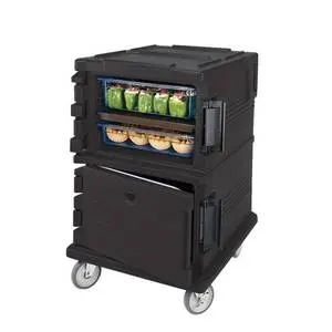 Cambro Ultra Camcart Food Pans Carrier Holds Twelve 4" Pans - UPC1200