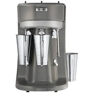 Hamilton Beach Triple Spindle Milkshake Drink Mixer 3 Stainless Cups 900W - HMD400