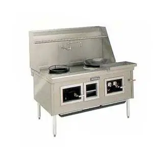 60" Chinese Gas Range w/ Water Cooled Top