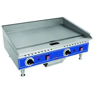 24" Counter-Top Electric Flat Griddle Light Duty - Stainless