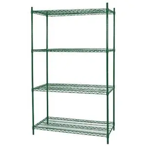 4 Tier Shelving Kit  for 6 x 8 Walk-In Cooler or Freezer