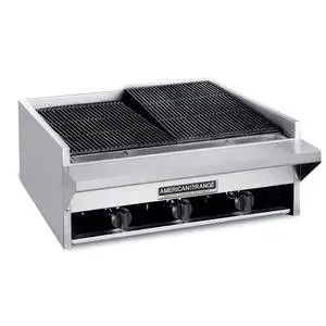 34" Gas Char Rock Broiler