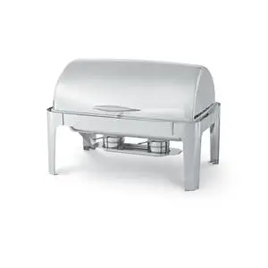 Polar Ware 8 Quart Full Size Chafer w/ 90º & 180º Roll Top - T3500