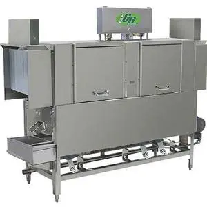 CMA Dishmachines 66" Low Temp Conveyor Dishwasher 242 Racks Per Hour - EST-66L