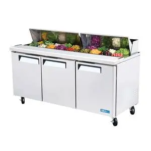 Turbo Air 19 cu.ft Self Contained M3 Series Sandwich/Salad Unit - MST-72-N