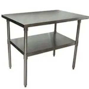 BK Resources 30" x 48" Stainless Work Table w/ Undershelf - VTT-4830
